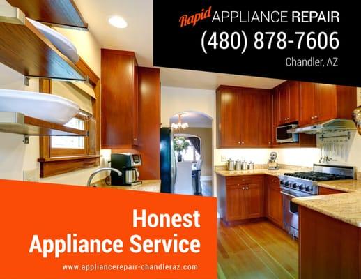 Honest Appliance Service
 http://www.appliancerepair-chandleraz.com