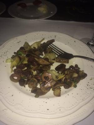 Carcioffi E Funghi