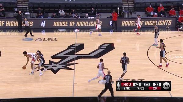 San Antonio Spurs vs. Houston Rockets. January 14, 2021.