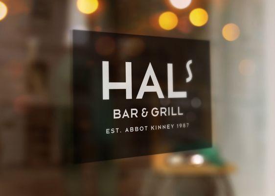 Hals Bar & Grill Identity Signage