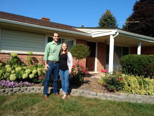 Dan and Krissy bought their new Michigan home in Commerce when they relocated her from Kentucky.