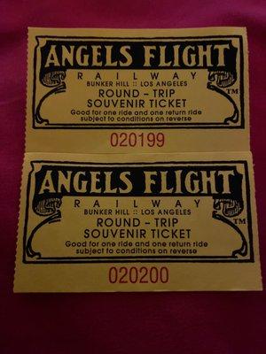 Angel flight ticket