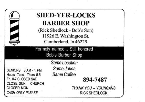 Shed-Yer-Locks Barber Shop