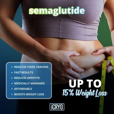 Semaglutide is a prescribed injection to help you lose weight by regulating appetite