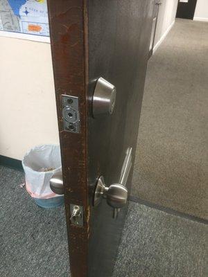 Commercial Lock Change