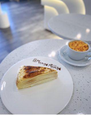 Creme Brulee Mille Crepe