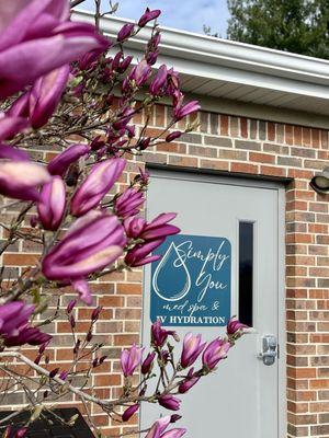 Exterior - Simply You Med Spa, located in Covington, Indiana.