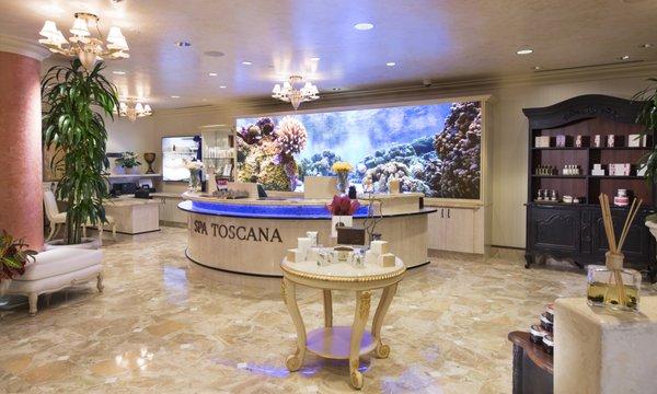 Spa Toscana Reception