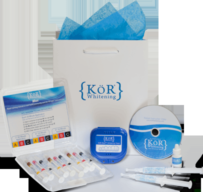 Want a WHITER SMILE? We offer Kor Whitening!