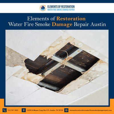 Elements of Restoration Water Fire Smoke Damage Repair Austin