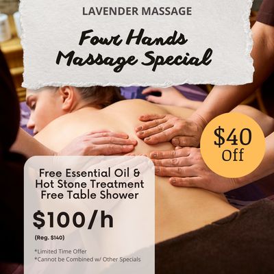 Lavender Massage
 2320C W Washington St, West Bend, WI 53095
 Call us at 414-828-0188