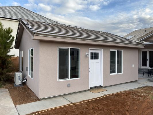 Detached Casita, Accessory dwelling unit, new construction