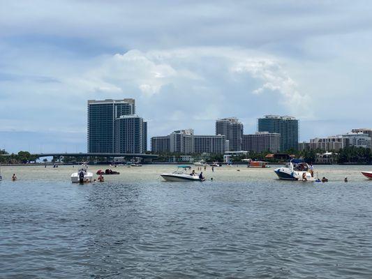 Haulover sandbar