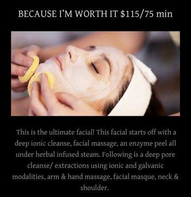 This is the ultimate facial!