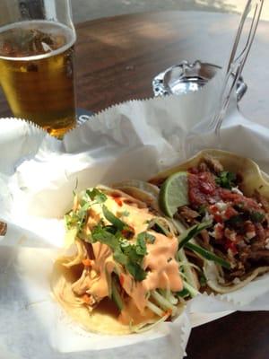 Kona tacos at Brewski's!