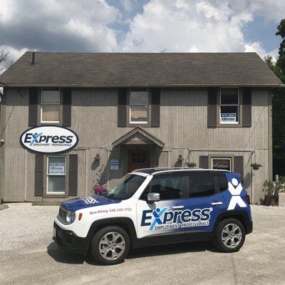 Welcome to Express! Our team looks forward to helping as many people find good jobs as possible!