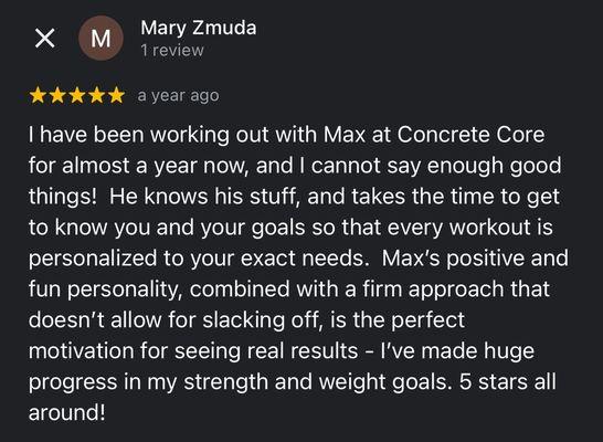 Concrete Core Fitness - Washington D.C.