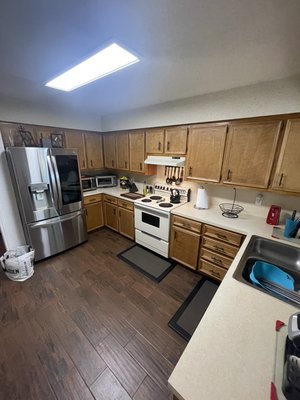 Clean kitchen