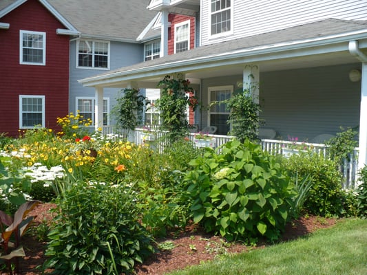 One of many gardens at Heritage Woods