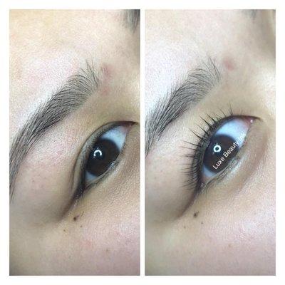 YumiKeratin Lash Lift + eyebrow wax