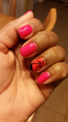 Nail designs/ shelac