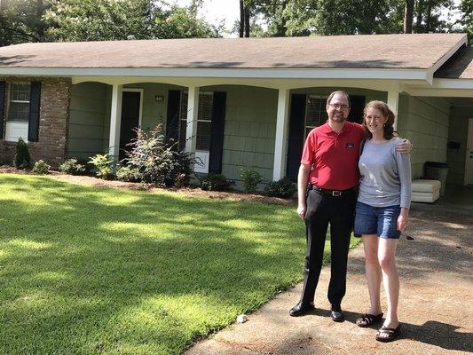 Happy Couple 1st Time Home Buyers