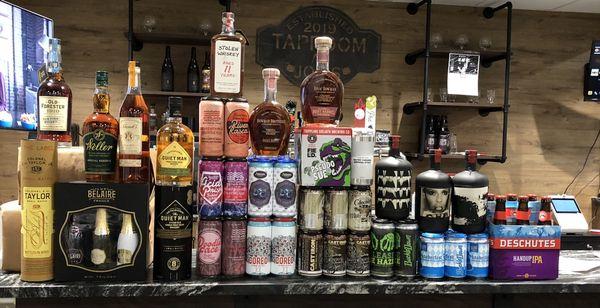 Tons of new beers and whiskies rolled in today!