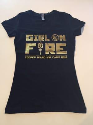 Camp t-shirt.  The girls loved them!