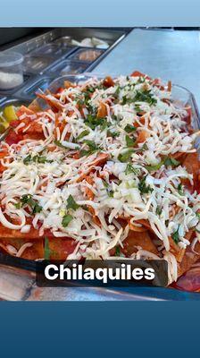 Chilaquiles w/eggs