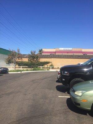 A inconspicuous building adjacent to National City transit center