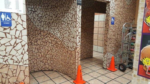 Craziest tile work for bathrooms