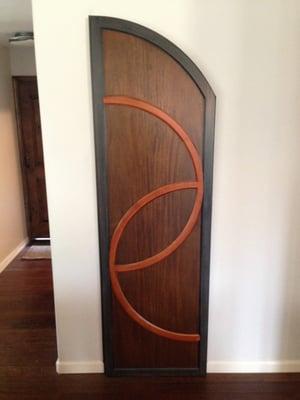 Custom door built and refinished by Remarkable