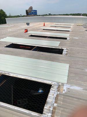 Commercial Skylight Replacement