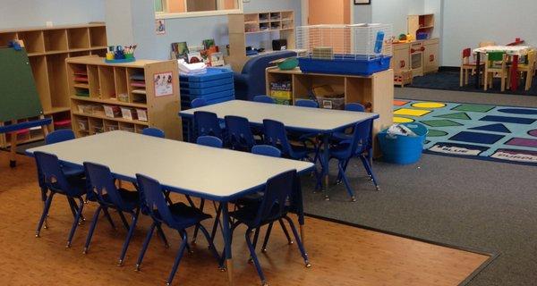 One of our preschool classrooms