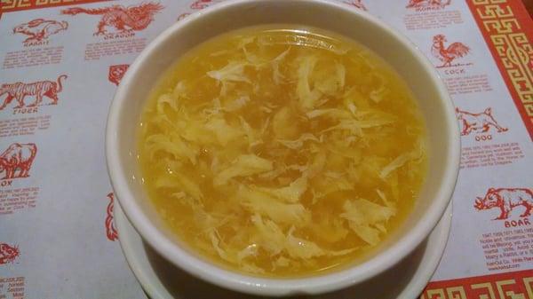 Got to try their egg drop soup