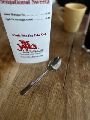 This place has classic spoons. Highly recommended trying them if you're a spoon fan.