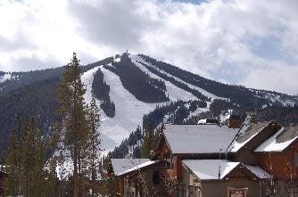 Winter Park Ski Area - View of the Slopes