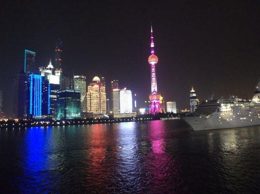 Shanghai at night