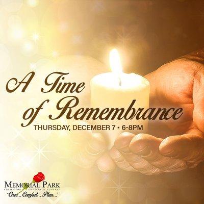 Learn more about this candlelight service at goo.gl/upQckR