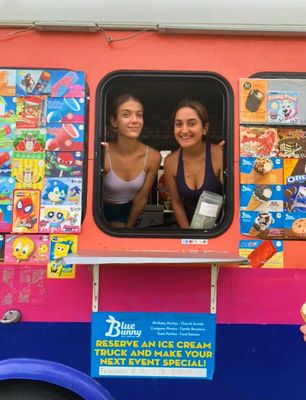 The owners of Luca's Ice Cream Truck. Their mission was to spread happiness throughout RI while also starting a business to pay for college!