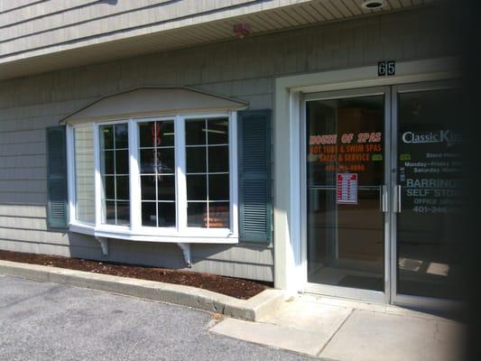 House Of Spas Store front In Barrington , RI