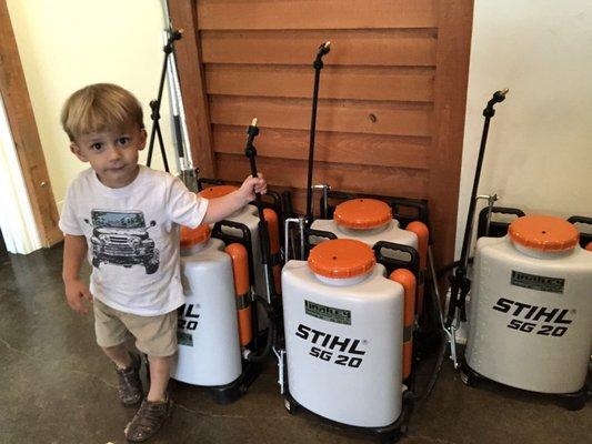 STIHL backpack sprayers