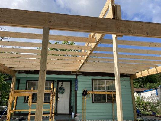 Porch framing