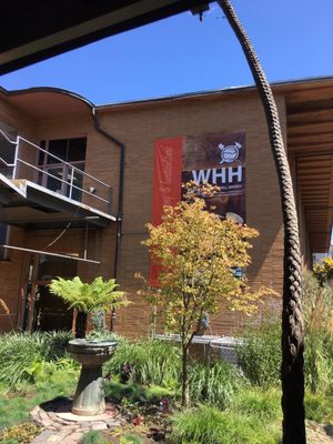 Courtyard and registration building