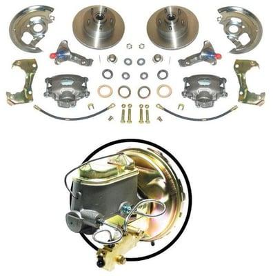 Front disc brake conversion kits - 1964-72 GM A Body - 1967-69 GM F Body - 1968-74 GM X Body