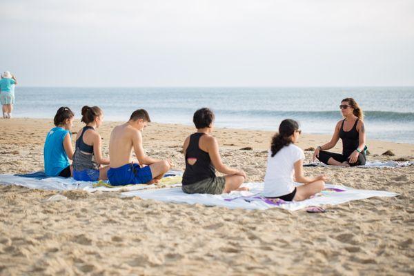 Beach Massage and Yoga