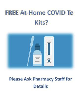 You may be eligible for free COVID test kits!