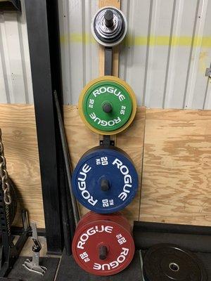 Competition steel KG plates