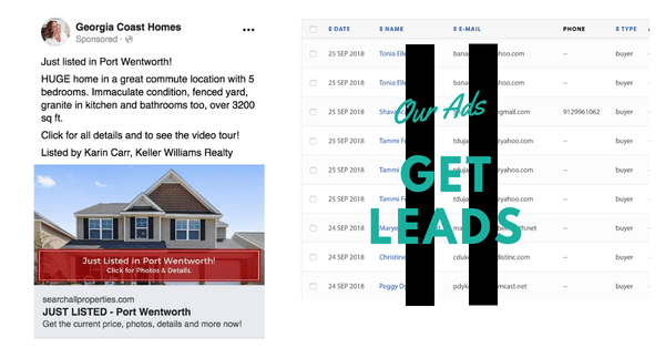 Our ads GET BUYER LEADS for your home!