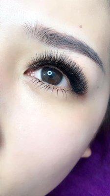 Volume eyelash extensions. Fuller lashes without have to wait for so long for your real lash to grow.